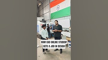 Fresher Mechanical Diploma Holder got a Job in Design | RVM CAD Pune - Autocad & Solidworks