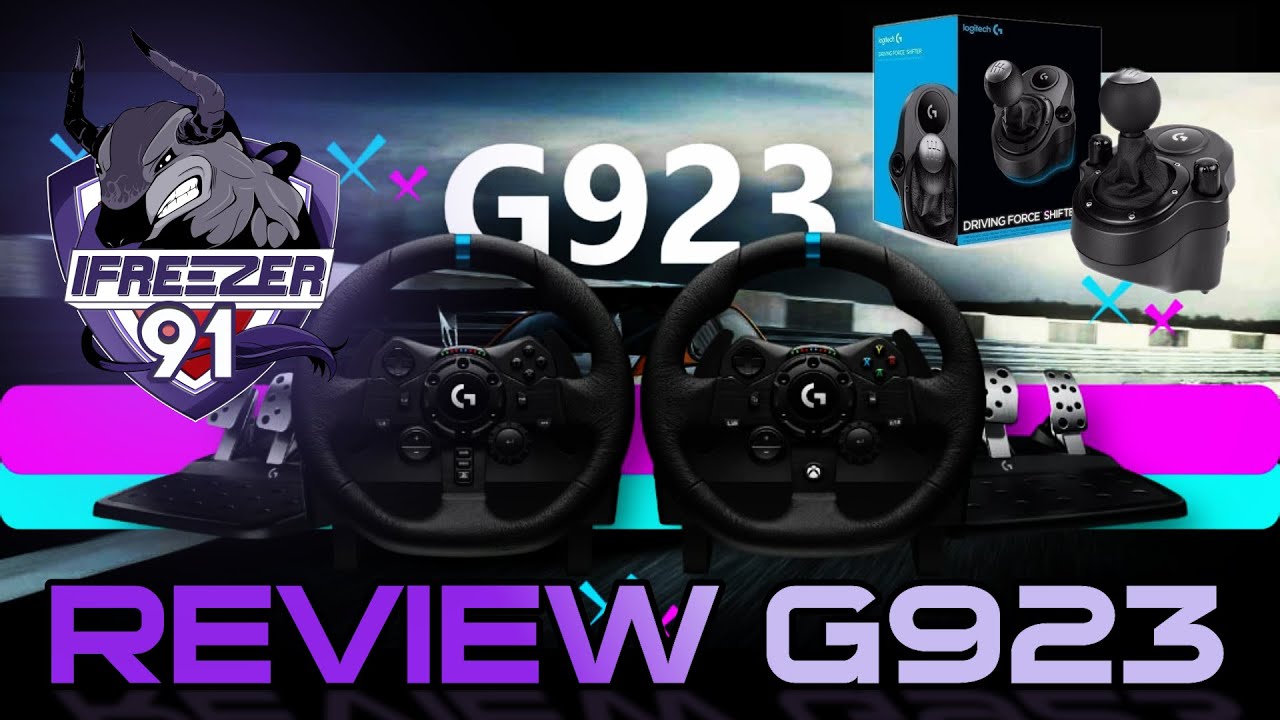 Logitech G desembarca su nuevo volante G923