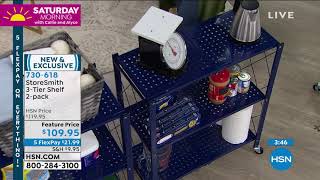 StoreSmith 3Tier Shelf 2pack