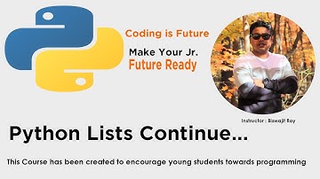 #8  Python Lists Continue...