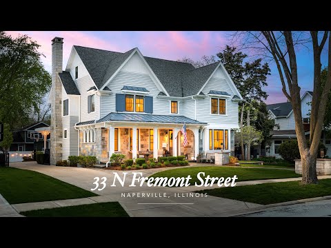 33 N Fremont St, Naperville, IL home video tour