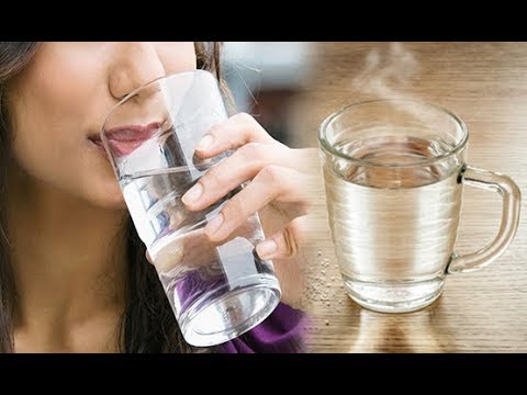 فوائد شرب الماء الفاتر