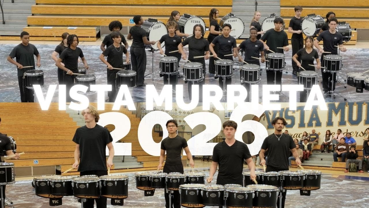 Vista Murrieta HS Battery 2026 - First Look - Warm Ups at BCP Premiere