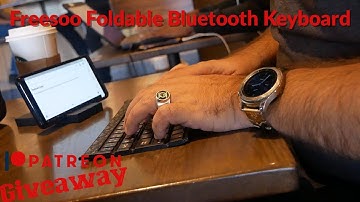 Freesoo Foldable Bluetooth Keyboard A Great Keyboard For Mobile - YouTube Tech Guy