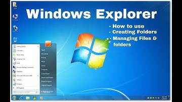 Lecture on Windows Explorer || How to use || Managing files and folders || How to create a folder