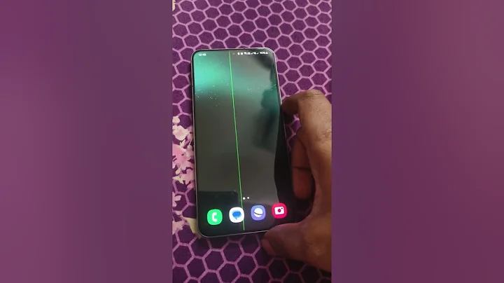 Getting Green line in Samsung S22 Plus after software update