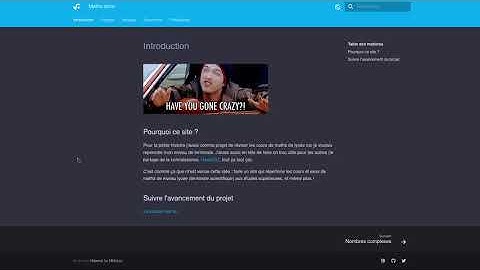 Partie 1 - Créer son site avec mkdocs et mkdocs material