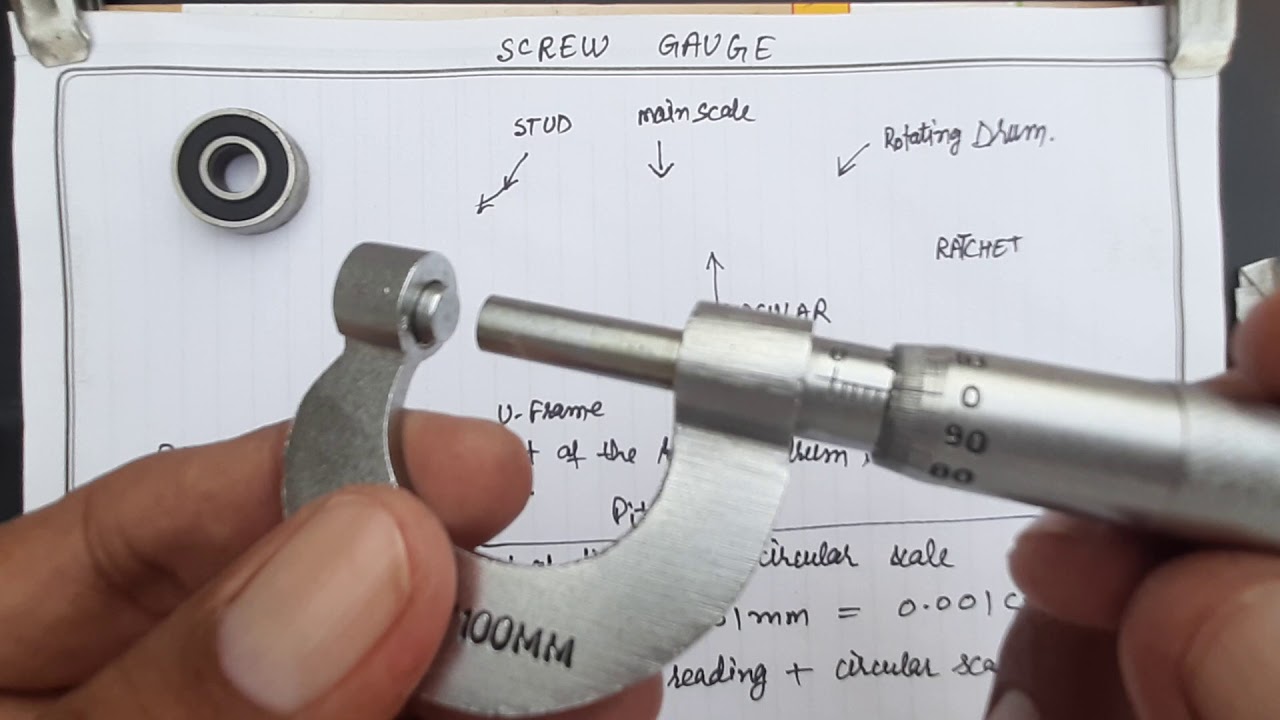 Screw gauge (punjabi) YouTube