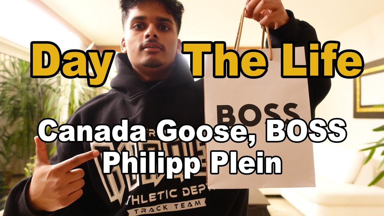 Day In The Life Frankfurt Shopping - Canada Goose, Boss, Philipp Plein