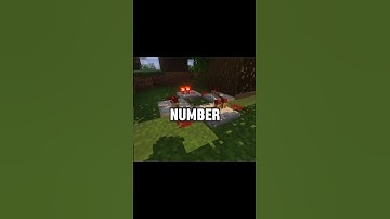 Easy redstone clock for Minecraft #minecraft #redstone