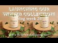 WINTER COLLECTION LAUNCH. Candle Studio Vlog Week 26 | Small Business Vlog