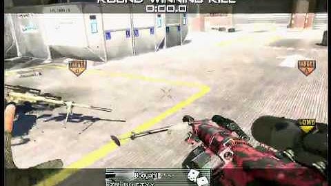 first trickshot using claw