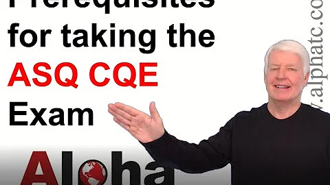 ASQ CQE Testing Requirements