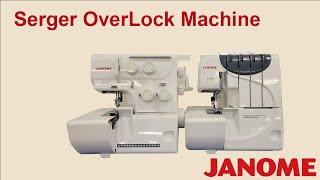 Serger Overlock Machine  English