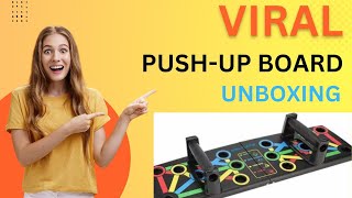 FOLDABLE PUSH-UP BOARD | PUSHUP BOARD | Ganesh fitness club