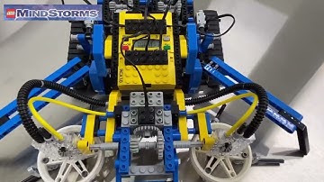 Classic LEGO Mindstorm Ultimate Builder Set First Review, Table cleaning Robot [고전 레고 마인드스톰]