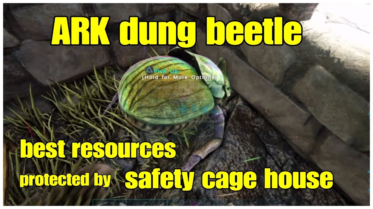 ARK Beetle No Escape Cage  and Must Have Tame because...