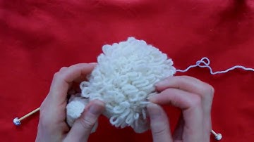 Knitting Loop Stitch