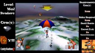 Lets Play Crash Bandicoot 3: Warped - Warp Room Five (Crystals and Gems) [Part 5/11]