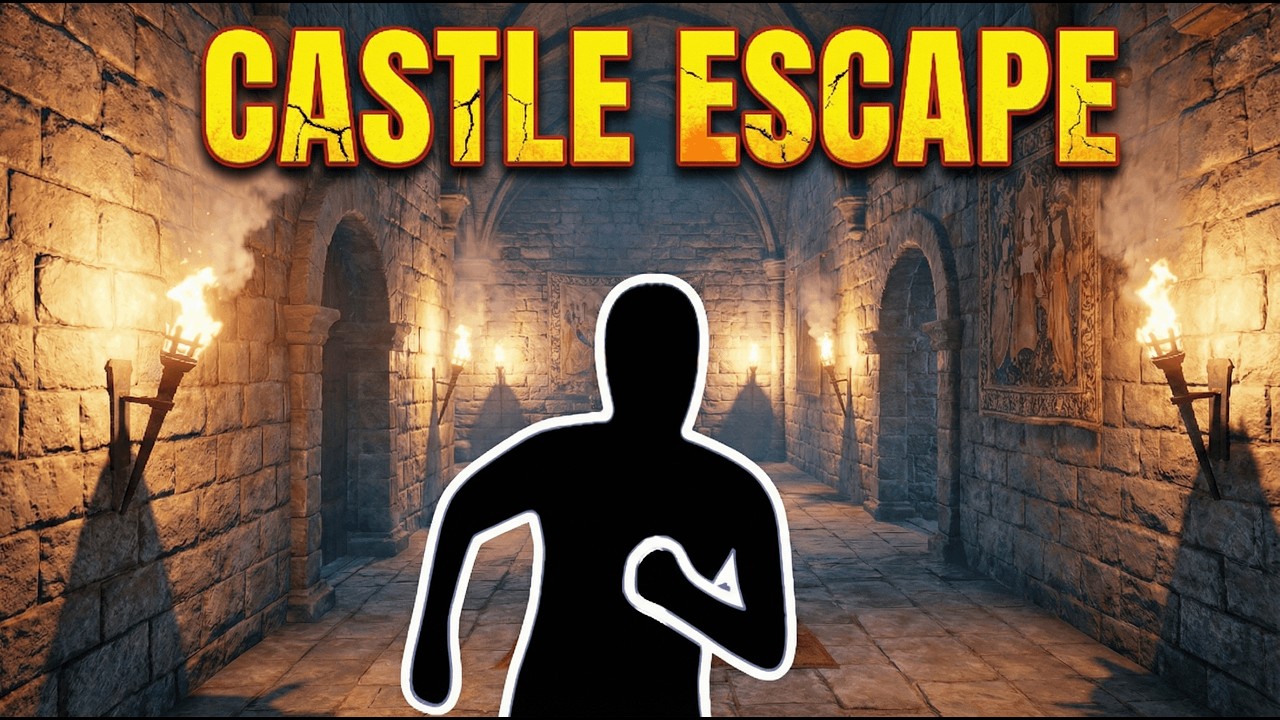 Высококачественная интерактивная разминка с эффектом полного погружения | Побег из древнего замка