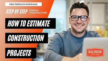 How to Estimate Construction Projects Using The *FREE Google Sheet Template* From BuildBook