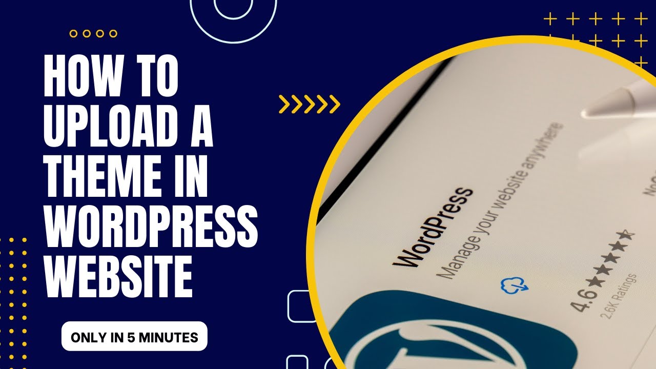 How to upload a Theme in Website | Wordpress (Latest Method) - YouTube