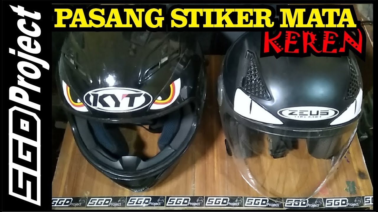 Paling Keren Stiker  Helm  Keren Aneka Stiker  Keren