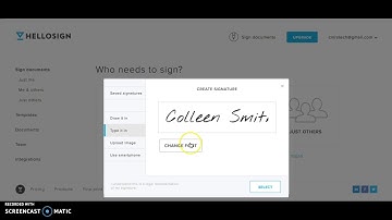 HelloSign Tutorial- Legally Sign Documents Online