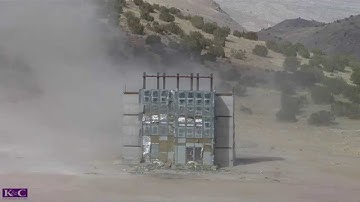 K&C: (Real Time Video) Test of Blast Resistant Curtain Wall System