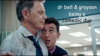 dr bell & grayson being a comedic duo | the resident