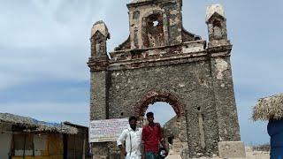 தனுஷ்கோடி இரு கடல்கள் சங்கமிக்கும் இடம் |  Dhanushkodi A place where two seas meet | India Border