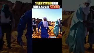 Speed(ronaldo fan)vs Sahara Warrior (Messi fan) ⚔️(Friendly Duel) #speed #ishowspeed #shorts #viral