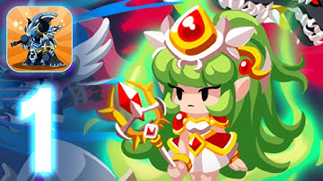 Merge Heroes Frontier Gameplay walkthrough Part 1 (iOS, Android)