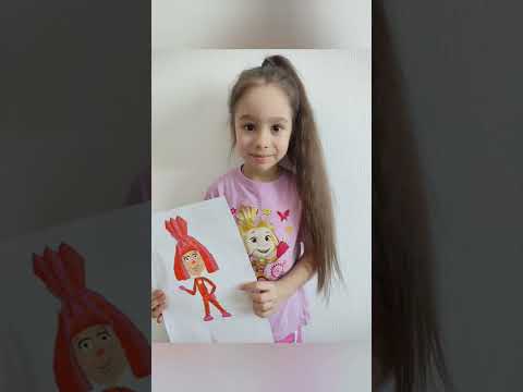 Рисуем Симку из Фиксиков