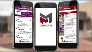 The Mascot Media National Sports App!