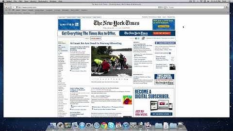 Mac OS X Lion 10.7: Reverse Scrolling (Natural Scrolling)