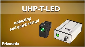 Unboxing Prizmatix UHP-T-LED