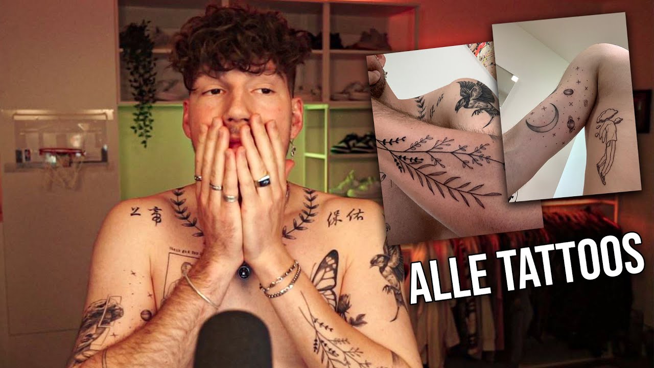 Alle Meine Tattoos Und Ihre Bedeutungen Youtube