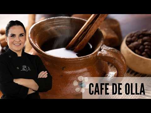 CAFE de OLLA receta TRADICIONAL MEXICANA Deliciosas recetas con el auténtico sabor del piloncillo