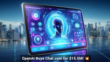 OpenAI Acquires Chat.com for $15.5M! The Future of AI in One Domain
