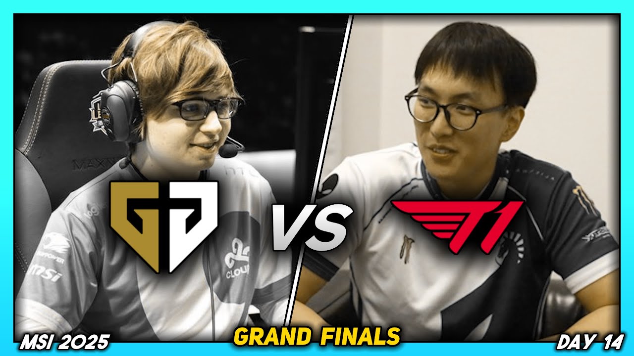 MSI GRAND FINALS (MSI 2025 CoStreams ━ Day 14 ━  GEN vs T1)