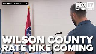 Rate hike coming as Wilson County grapples with ongoing STEP system problems