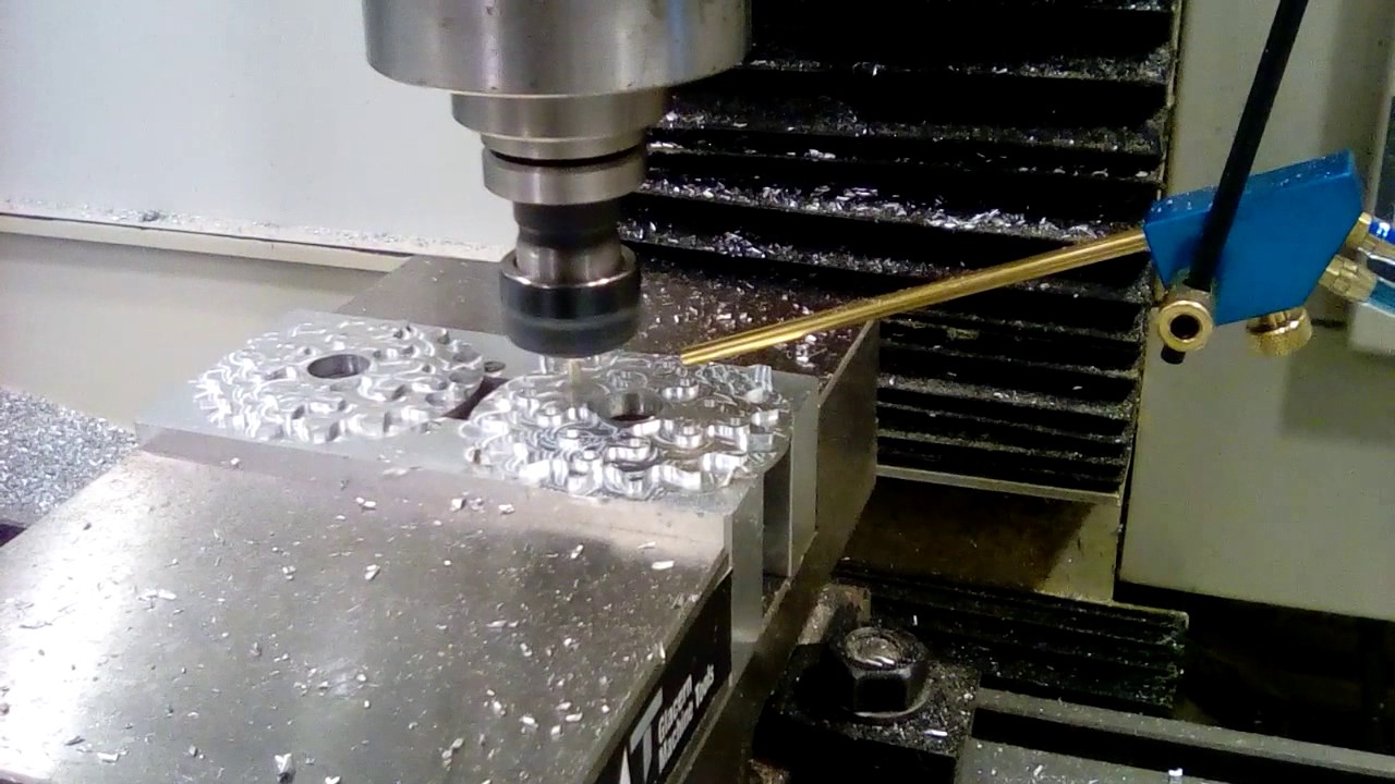 Snowflake Sprocket Ornament - Tormach 1100 Fusion 360 - YouTube