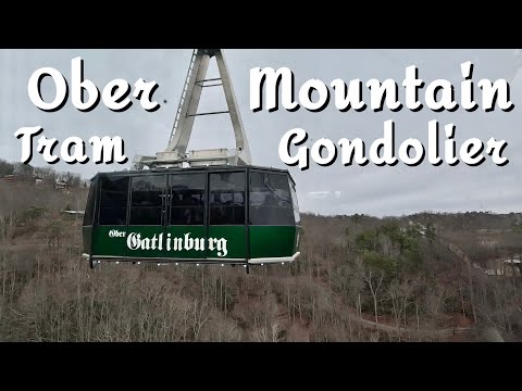 Gatlinburg Ober Mountain Tram Gondolier ride up Smoky Mountains Tennessee @artiststorytellerdonny
