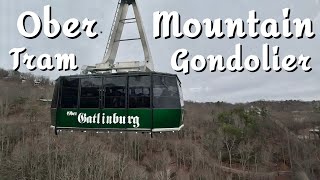 Gatlinburg Ober Mountain Tram Gondolier ride up Smoky Mountains Tennessee @artiststorytellerdonny