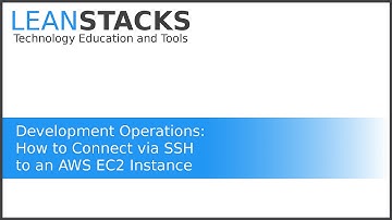 Connecting via SSH to an EC2 Instance
