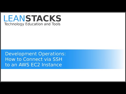 Connecting via SSH to an EC2 Instance