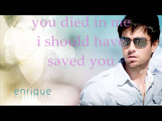 wish you were here with me lyrics by enrique iglesias