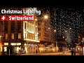 🇨🇭Christmas Lighting in Zurich , Switzerland 2021 ! Christmas in switzerland !