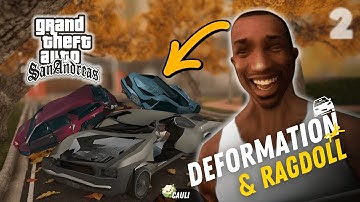 SATISFYING Car Deformation & Ragdoll Physics Compilation | GTA San Andreas | Part 2